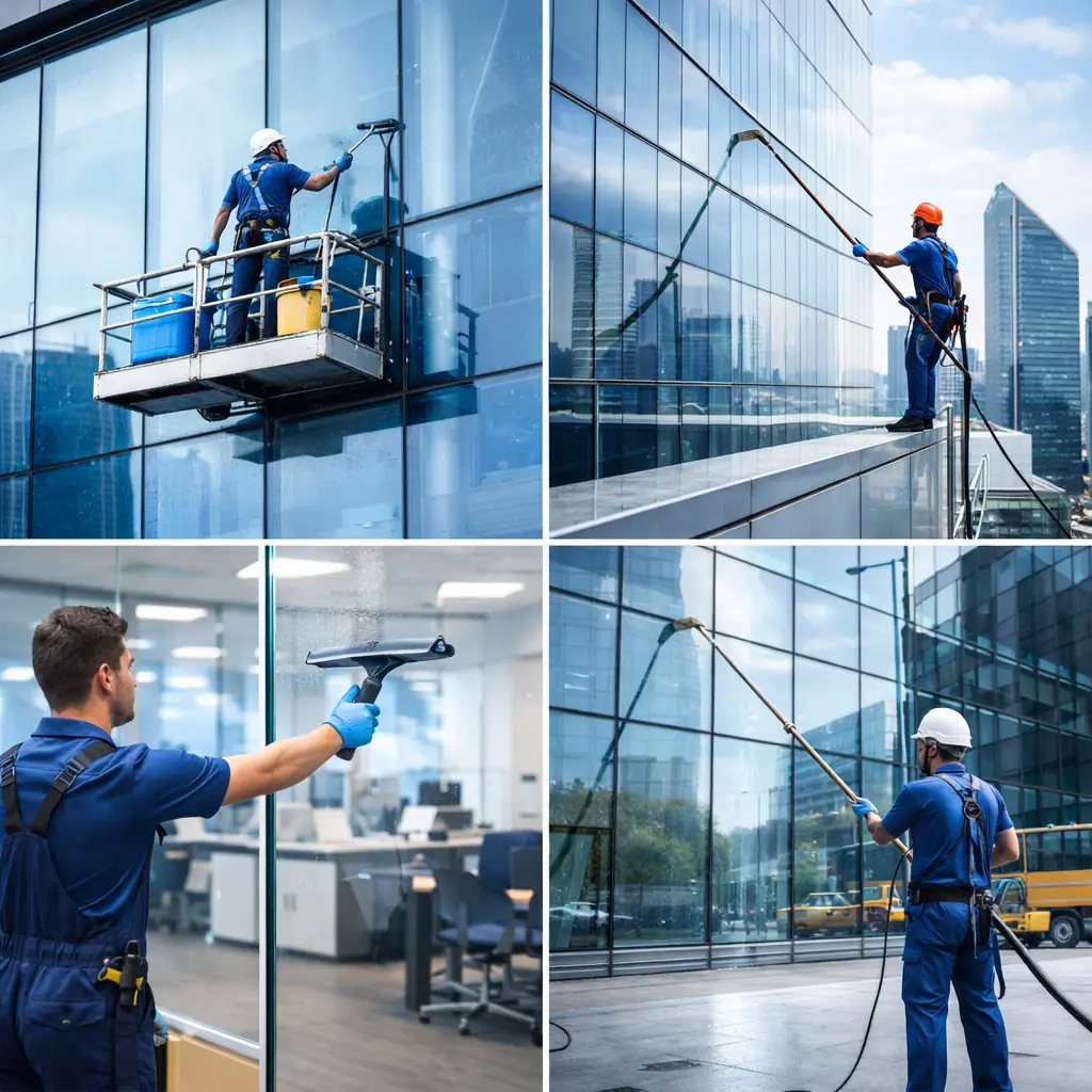 Nettoyage vitres façades