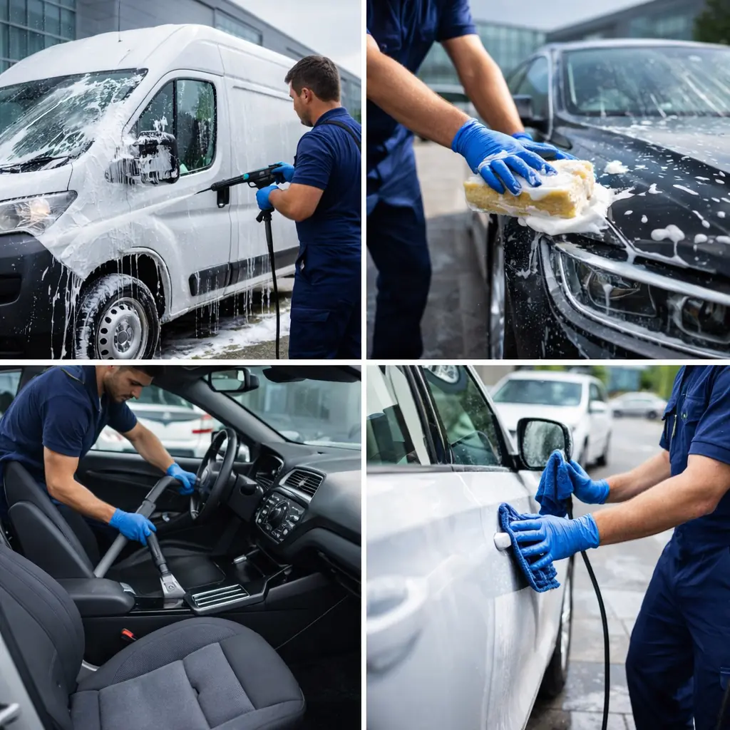 Lavage véhicules